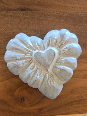 Isabel Bloom Heart Decor Vintage 1993 Signed 90s Collect Iowa Nostalgia
